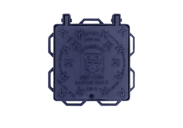 Tapa Cuadrada de 400X400 para 250KN