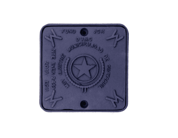 Tapa Cuadrada de 900X900 para 125KN