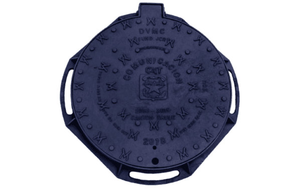 Tapa Redonda Abisagrada 742X125KN con Empaque